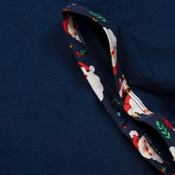 Santa - Kids Long Pyjamas Set (T-Shirt & Trousers)