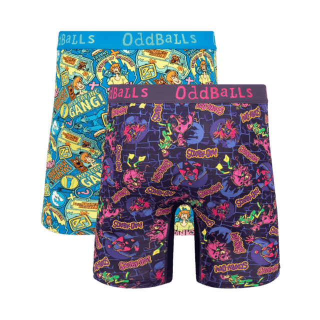 Scooby-Doo™ Bundle - Mens Bamboo Boxer Shorts 2 Pack