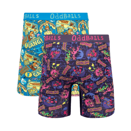 Scooby-Doo™ Bundle - Mens Bamboo Boxer Shorts 2 Pack