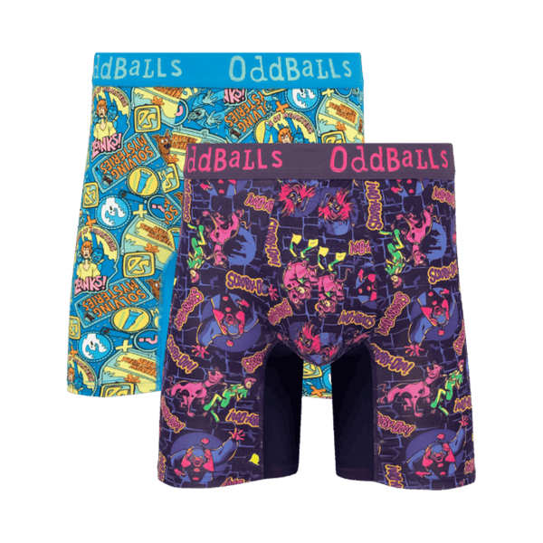 Scooby-Doo™ Bundle - Mens Bamboo Boxer Shorts 2 Pack front