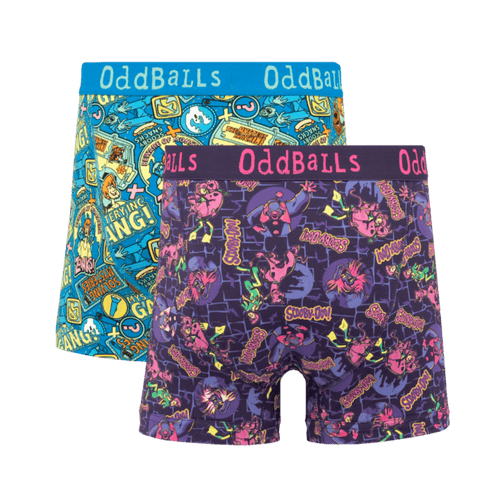 Scooby-Doo™ Bundle - Mens Cotton Boxer Shorts 2 Pack