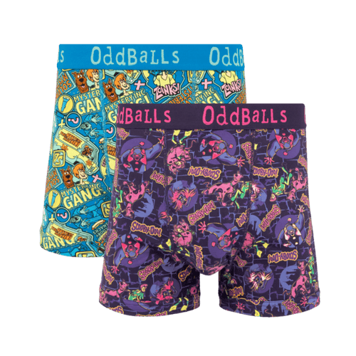 Scooby-Doo™ Bundle - Mens Cotton Boxer Shorts 2 Pack