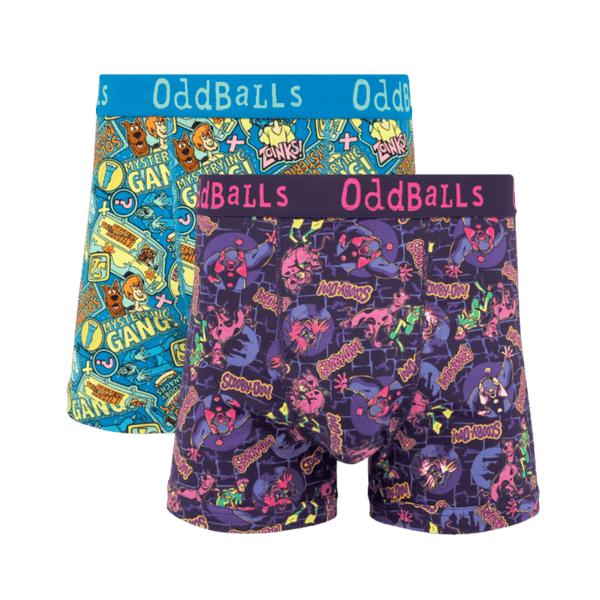Scooby-Doo™ Bundle - Mens Cotton Boxer Shorts 2 Pack front
