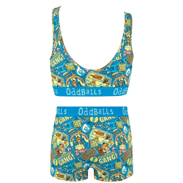 Scooby-Doo™ Bundle - Womens Bralette & Boxers Matching Set back