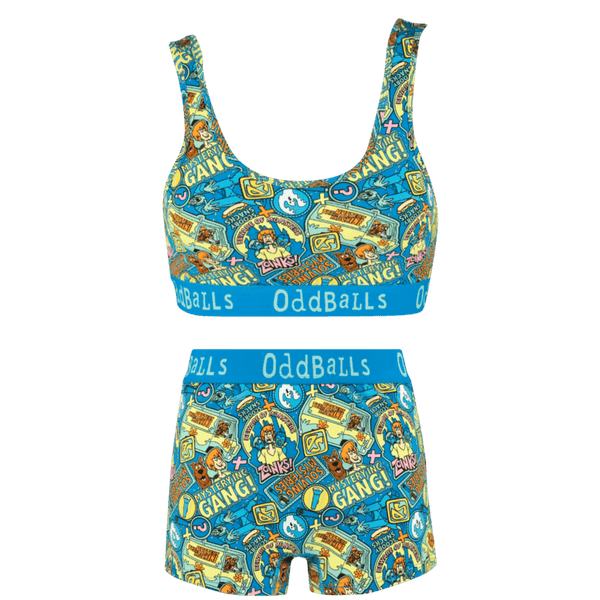 Scooby-Doo™ Bundle - Womens Bralette & Boxers Matching Set front