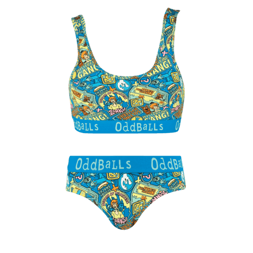 Scooby-Doo™ Bundle - Womens Bralette & Briefs Matching Set