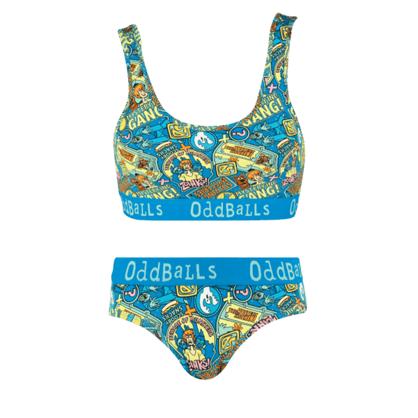Scooby-Doo™ Bundle - Womens Bralette & Briefs Matching Set front