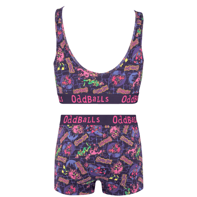Scooby-Doo™ Jeepers Bundle - Womens Bralette & Boxers Matching Set