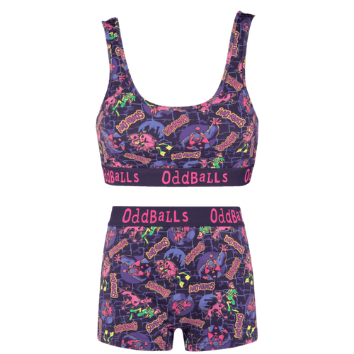Scooby-Doo™ Jeepers Bundle - Womens Bralette & Boxers Matching Set