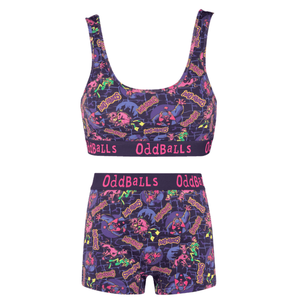 Scooby-Doo™ Jeepers Bundle - Womens Bralette & Boxers Matching Set front
