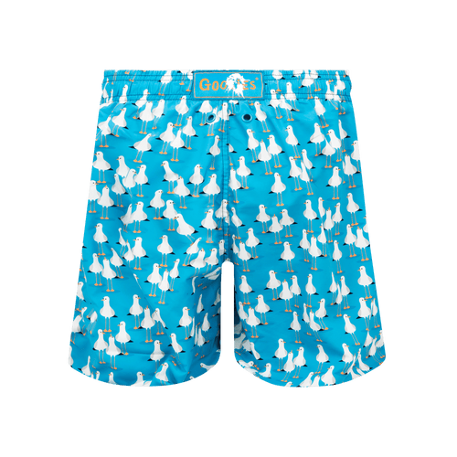Seagulls - Kids Swim Shorts