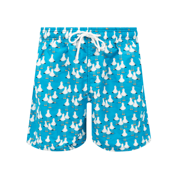 Seagulls - Mens Swim Shorts & Towel Bundle