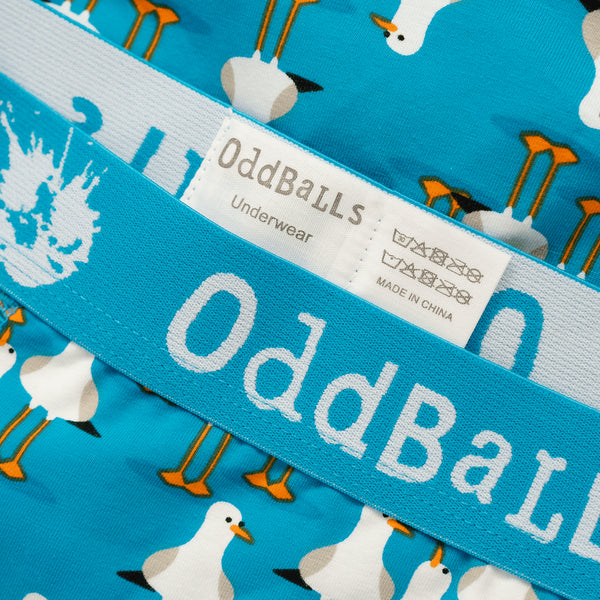 Seagulls - Mens Boxer Shorts