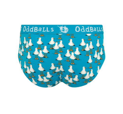 Seagulls - Mens Cotton Briefs