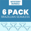Mystery Seamless Brazilian Briefs Bundle - 6 Pack Bundle