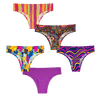 Bloom Bundle - Ladies Seamless Brazilian Briefs 5 Pack Bundle
