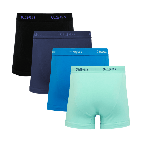 Seas the Day Bundle - Mens Boxer Shorts 4 Pack back