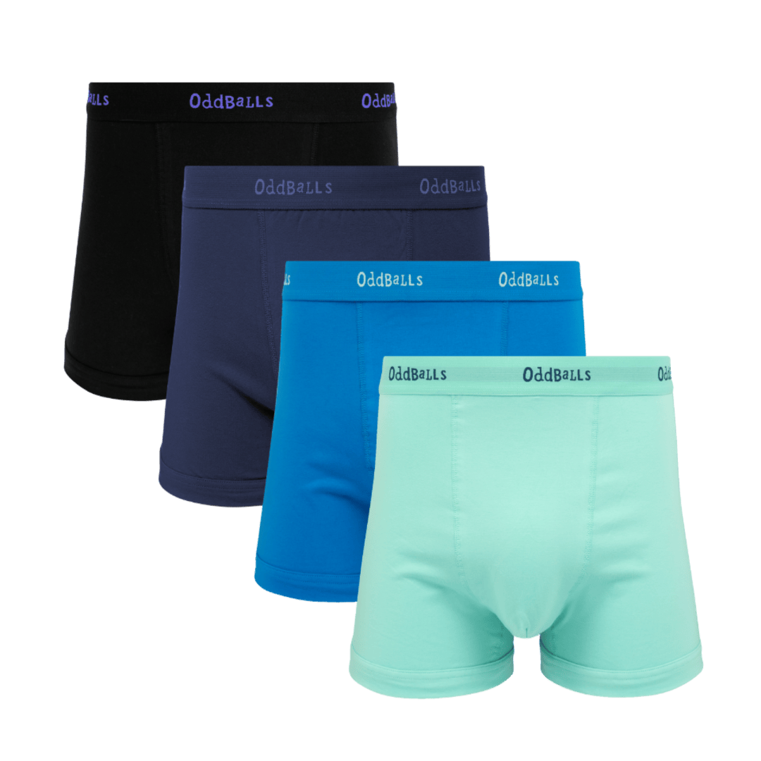 Seas the Day Bundle - Mens Boxer Shorts 4 Pack front