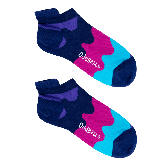 Sea Waves - Ankle Trainer Socks