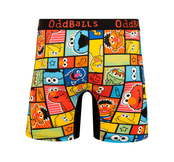 Sesame Street - Mens Bamboo Boxer Shorts