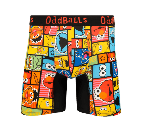 Sesame Street - Mens Bamboo Boxer Shorts