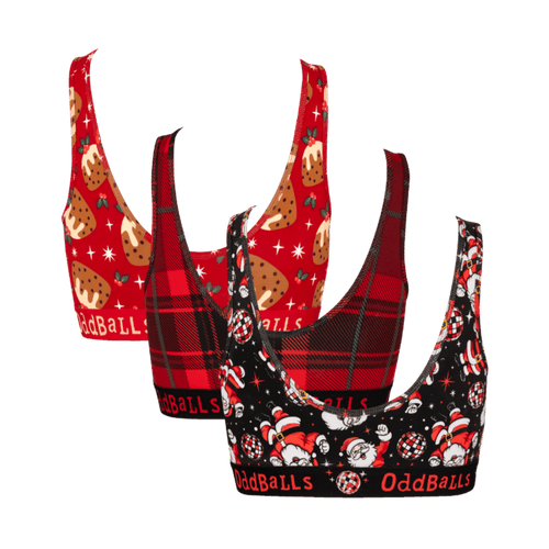 Sleigh All Day Bundle - Women's Bralette 3 Pack