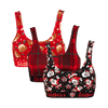 Sleigh All Day Bundle - Ladies Bralette 3 Pack front