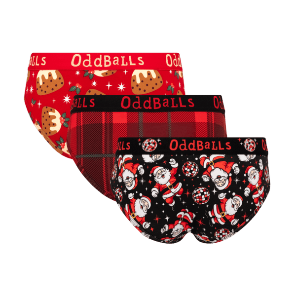 Sleigh All Day Bundle - Ladies Cotton Briefs 3 Pack back