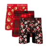 Sleigh All Day Bundle - Mens Bamboo Boxer Shorts Bundle 3 Pack front