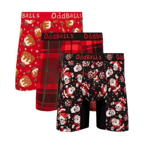 Sleigh All Day Bundle - Mens Bamboo Boxer Shorts 3 Pack