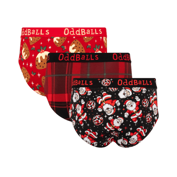 Sleigh All Day Bundle - Mens Cotton Briefs Bundle 3 Pack back