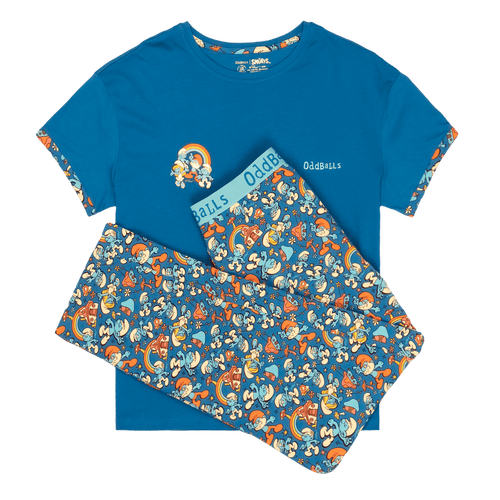 Smurfs - Women's Long Pyjamas Set (T-Shirt & Trousers)