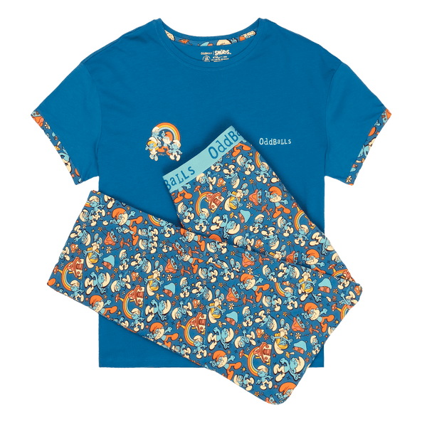 Smurfs - Women's Long Pyjamas Set (T-Shirt & Trousers)