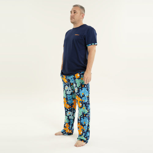 Space Balls - Men's Long Pyjamas Set (T-Shirt & Trousers)