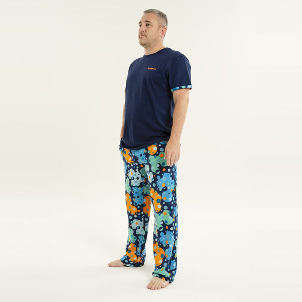 Space Balls - Men's Long Pyjamas Set (T-Shirt & Trousers)