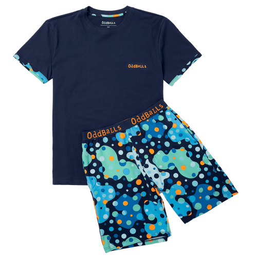 Space Balls - Men's Short Pyjamas Set (T-Shirt & Shorts)
