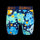 Galaxy Bundle - Ladies Bamboo Boxer Shorts 3 Pack Bundle