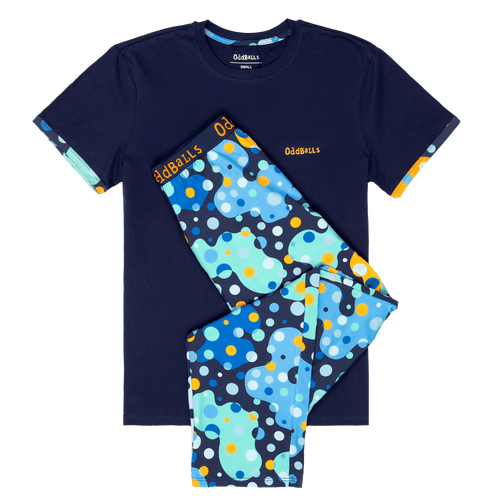 Space Balls - Men's Long Pyjamas Set (T-Shirt & Trousers)
