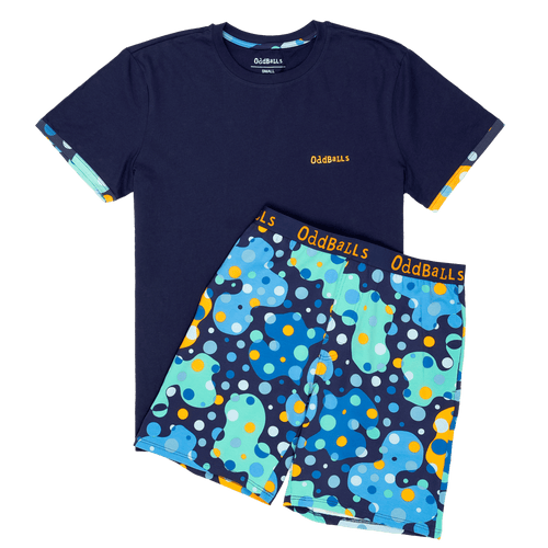 Space Balls - Men's Short Pyjamas Set (T-Shirt & Shorts)