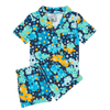 Space Balls - Modal Women's Short Button Up Pyjamas Set