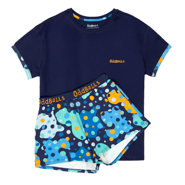 Space Balls - Women's Short Pyjamas Set (T-Shirt & Shorts)