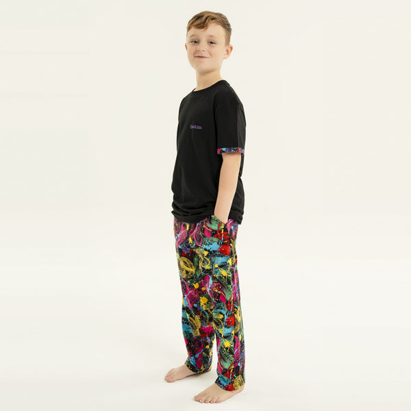 Splat - Kids Long Pyjamas Set (T-Shirt & Trousers)