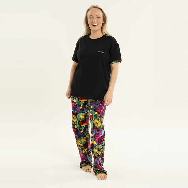 Splat - Women's Long Pyjamas Set (T-Shirt & Trousers)