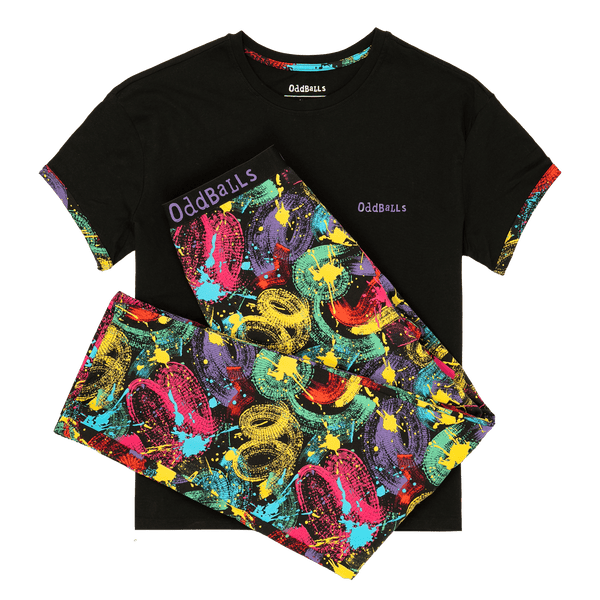 Splat - Women's Long Pyjamas Set (T-Shirt & Trousers)