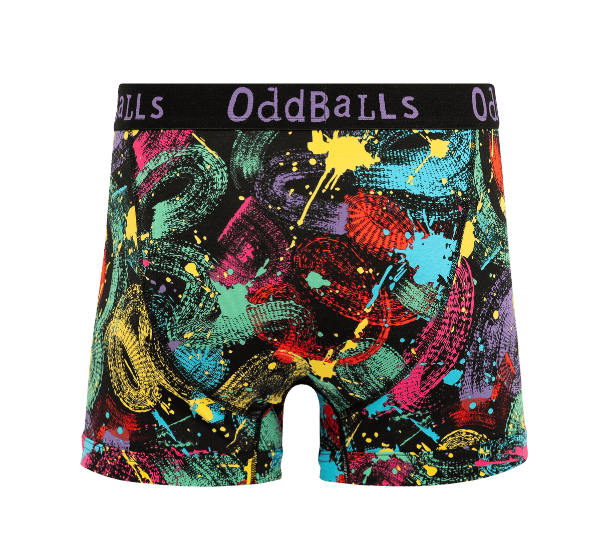 Man Splat Splat - Mens Cotton Boxer Shorts