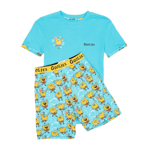 SpongeBob SquarePants Bubbles - Kids Short Pyjamas Set (T-Shirt & Shorts)