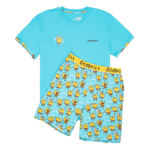 SpongeBob SquarePants Bubbles - Men's Short Pyjamas Set (T-Shirt & Shorts)