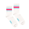 White Stripe - Quarter Socks