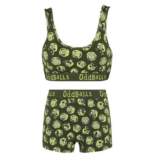Sprout of Control Bundle - Womens Bralette & Boxers Matching Set