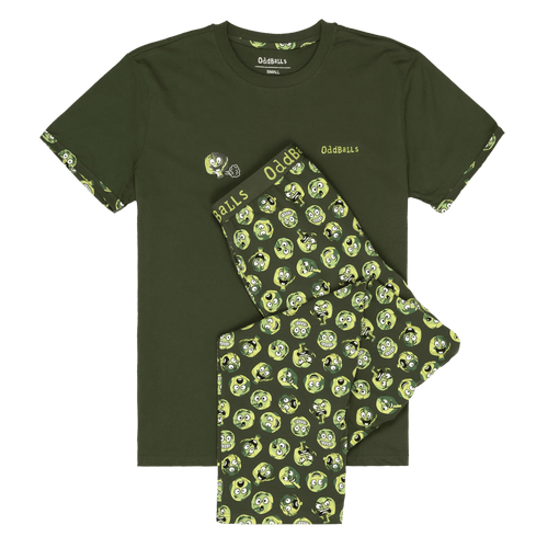 Sprout of Control - Men's Long Pyjamas Set (T-Shirt & Trousers)